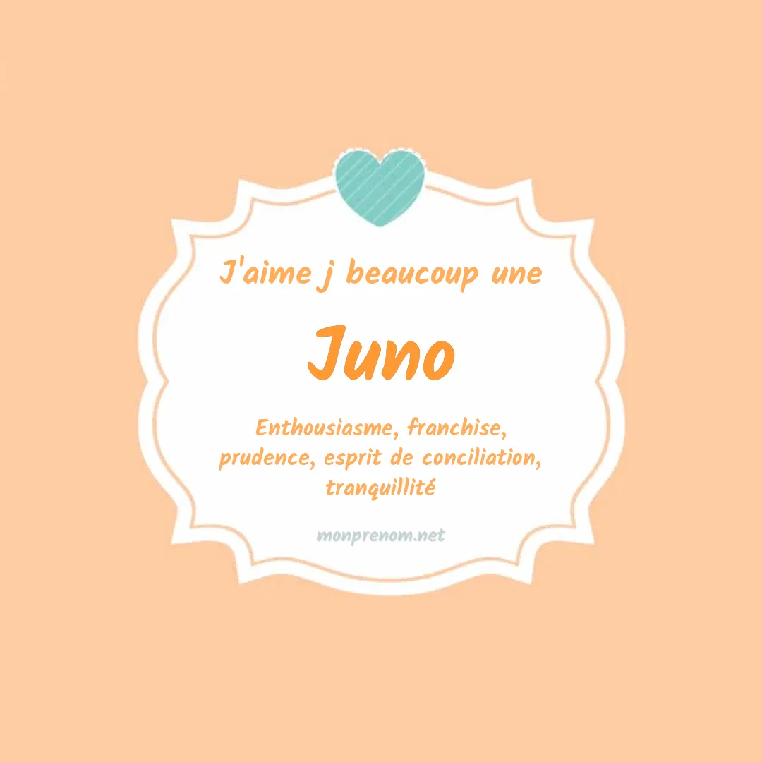J'aime beaucoup Juno