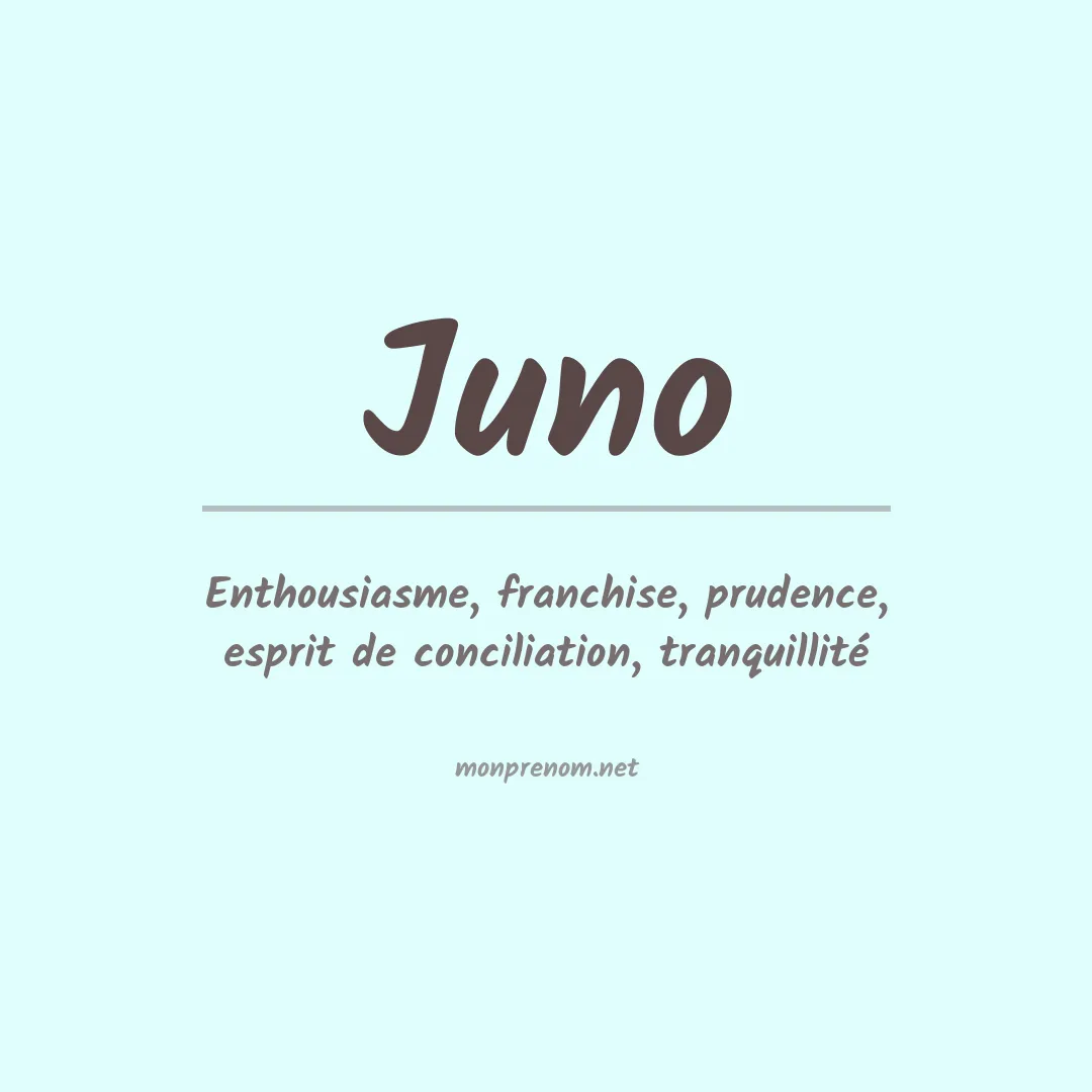 Prénom Juno