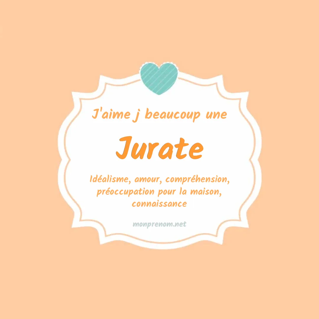 J'aime beaucoup Jurate