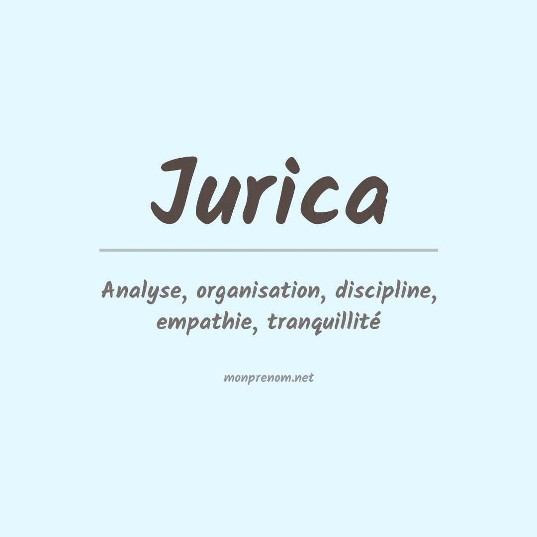 Prénom Jurica