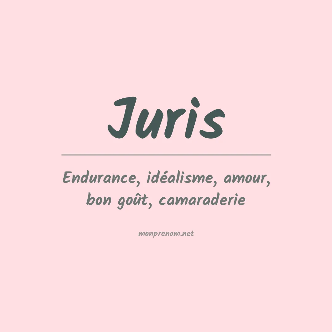 Prénom Juris