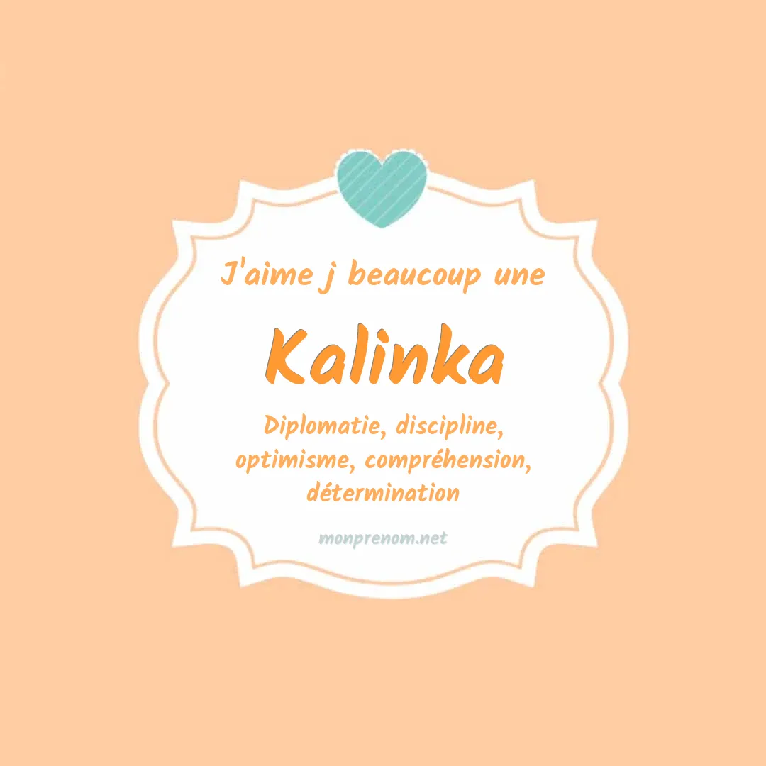 J'aime beaucoup Kalinka