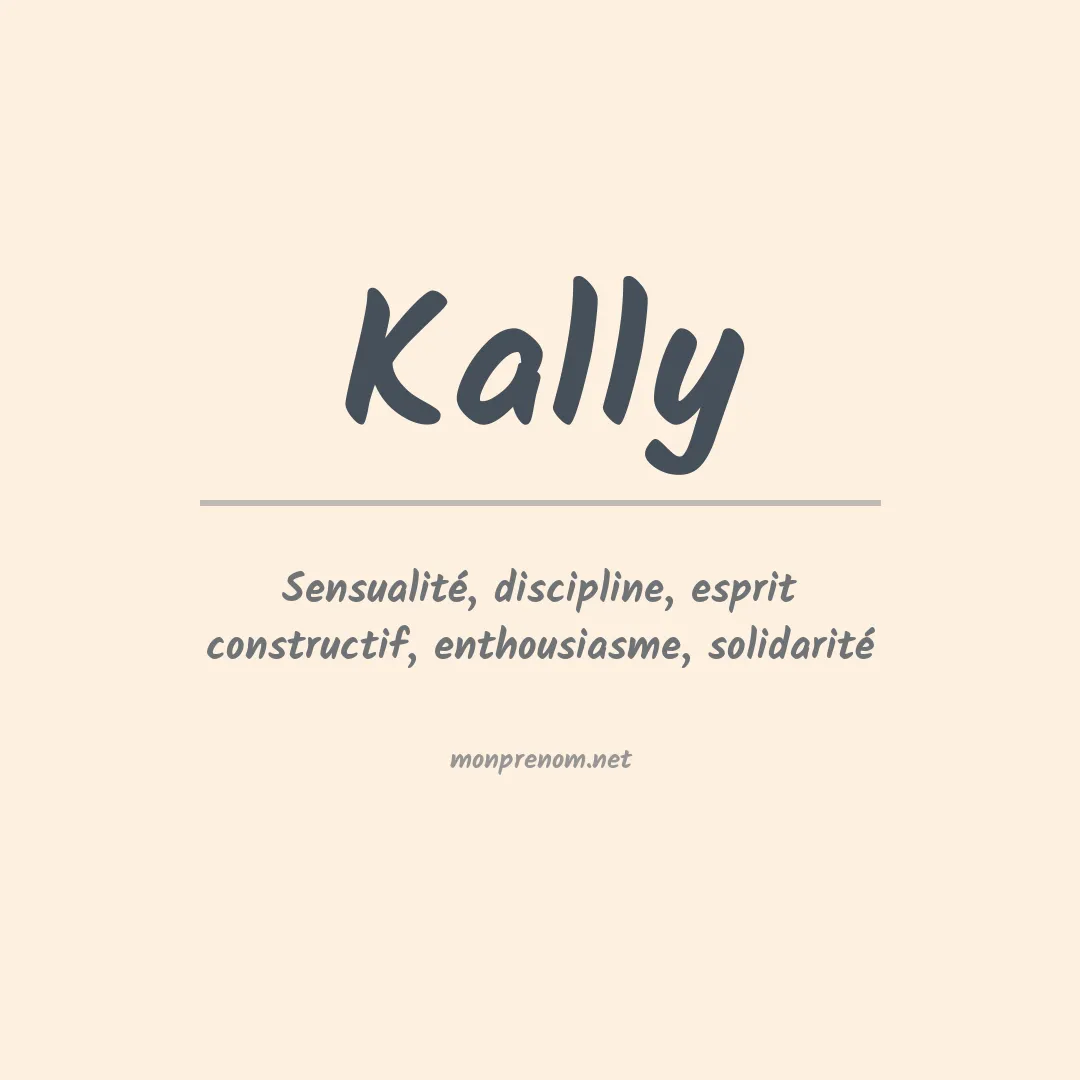 Prénom Kally