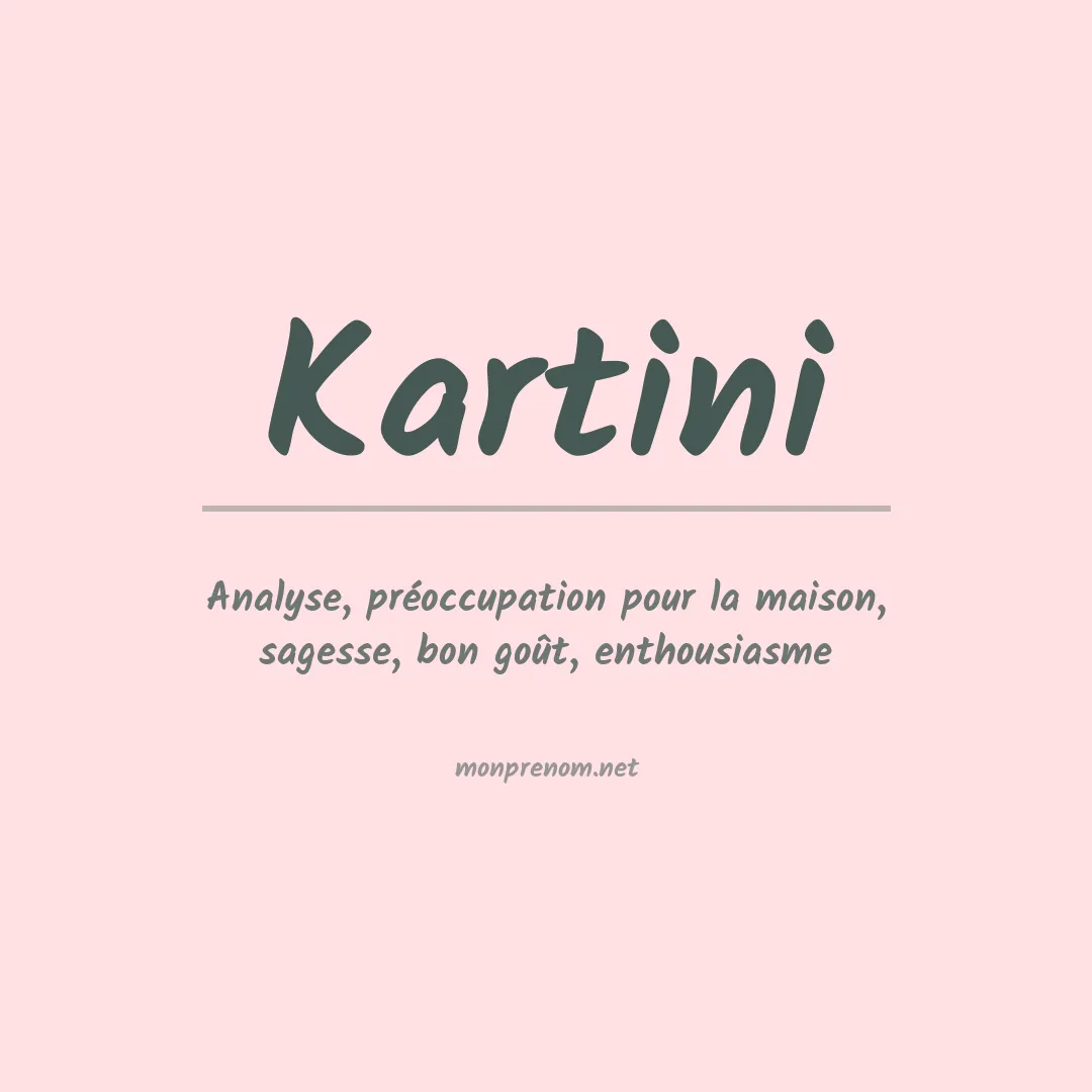 Prénom Kartini