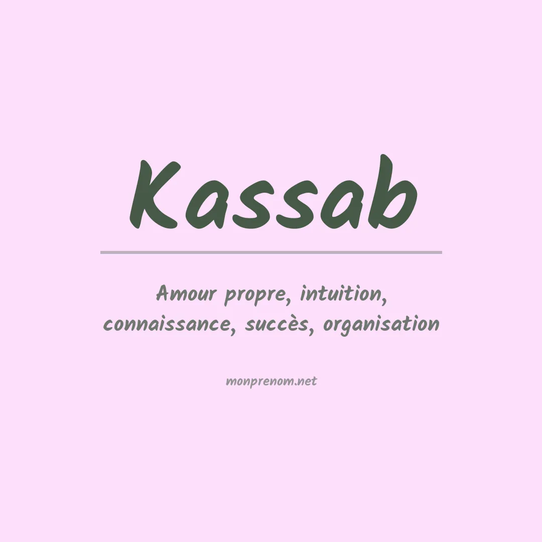 Prénom Kassab