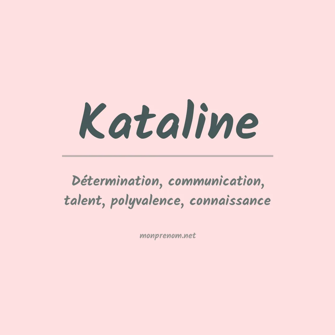 Prénom Kataline