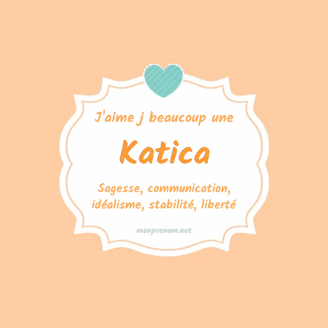 J'aime beaucoup Katica