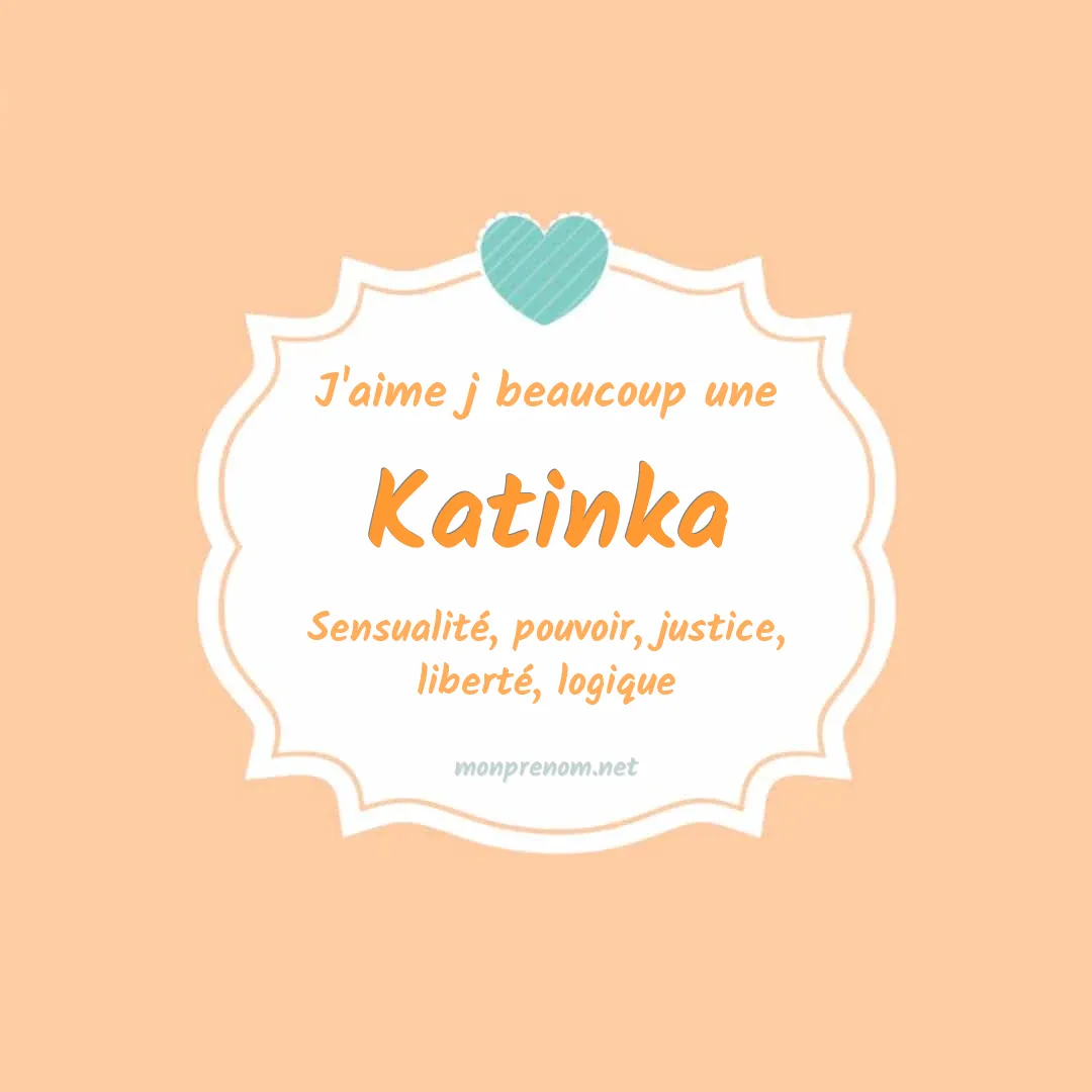 J'aime beaucoup Katinka