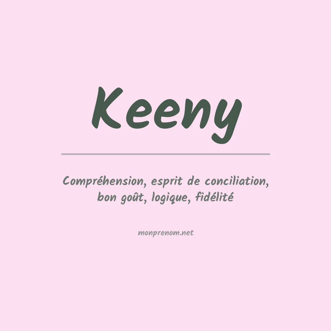 Prénom Keeny