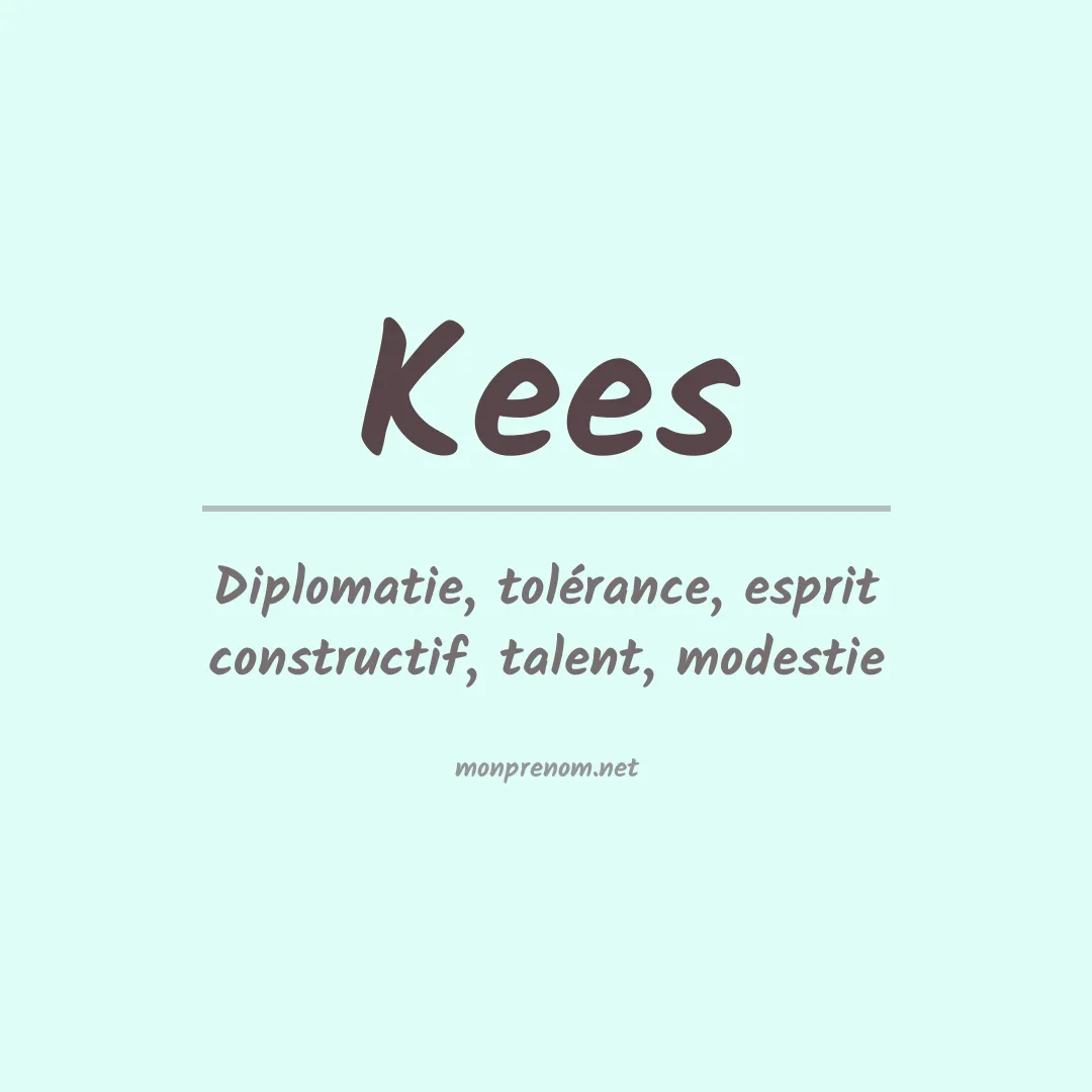 Prénom Kees