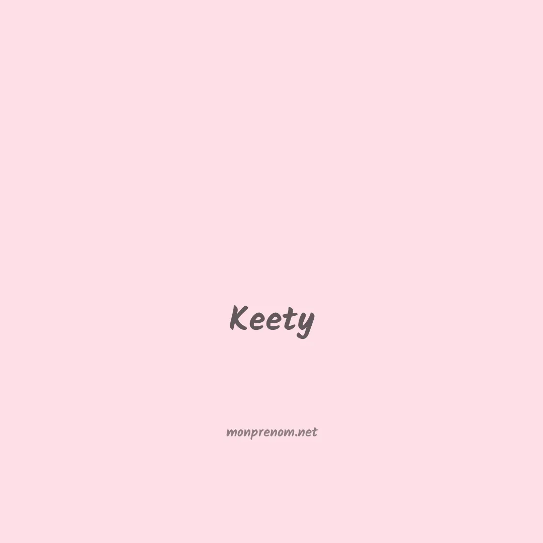 Keety en chinois
