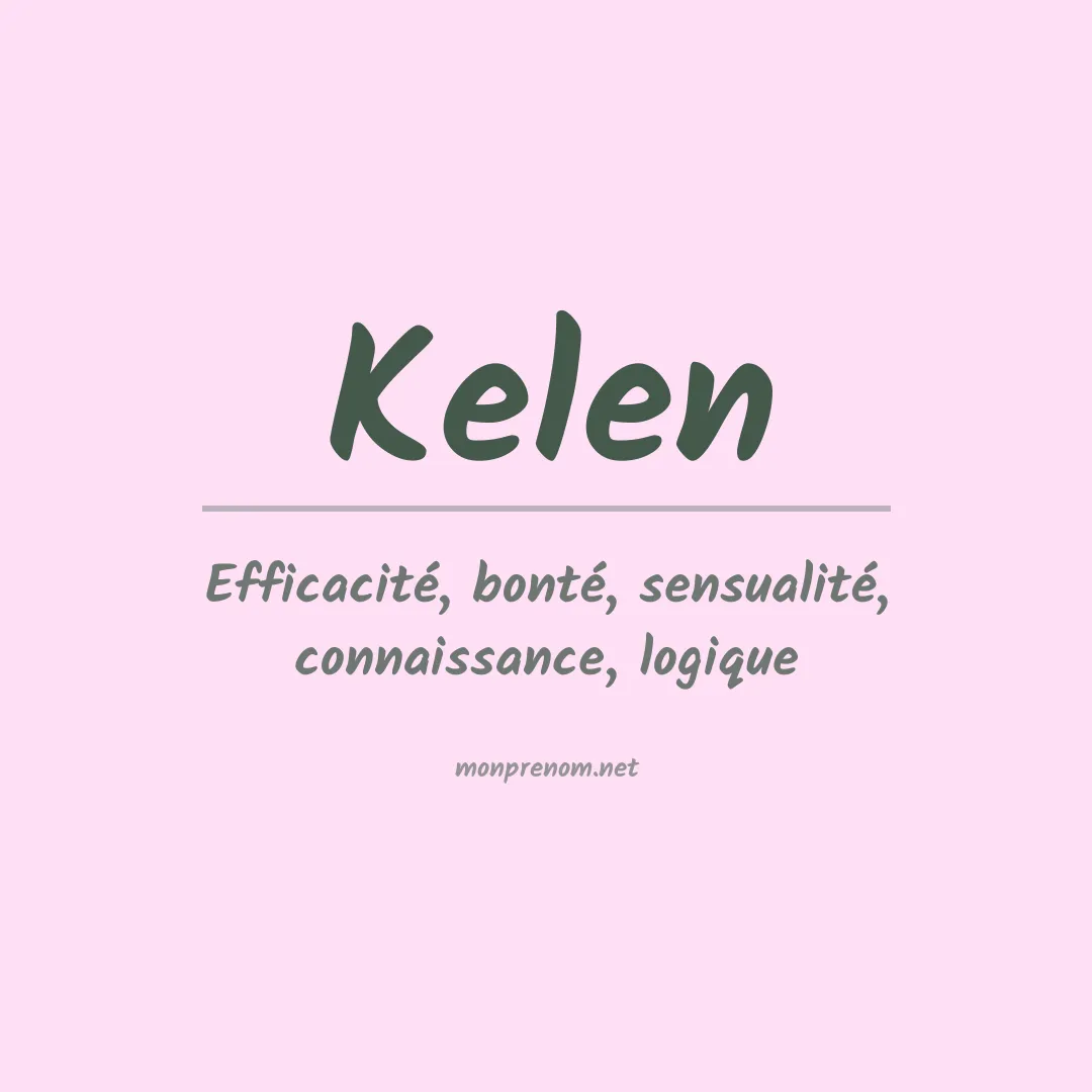 Prénom Kelen