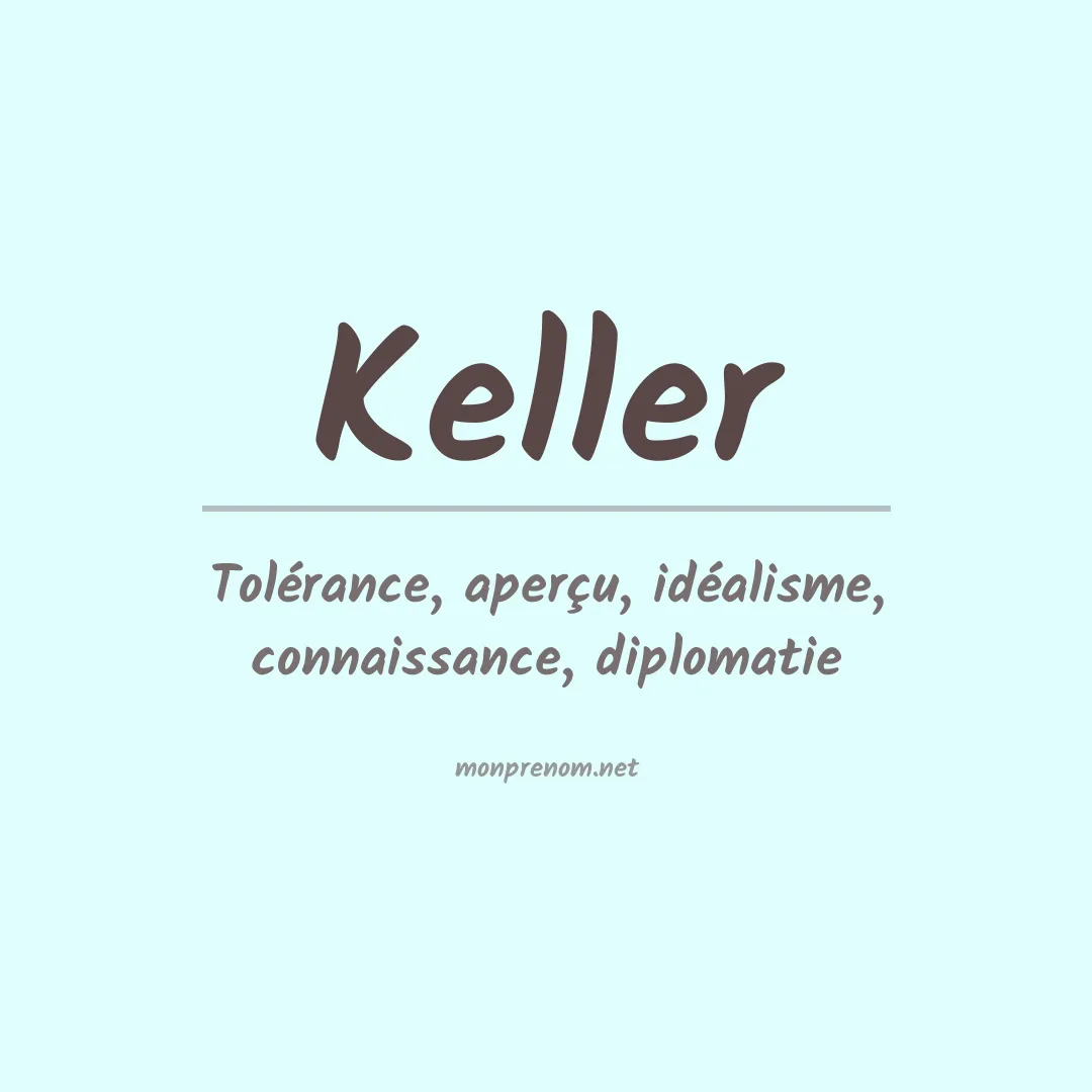 Prénom Keller