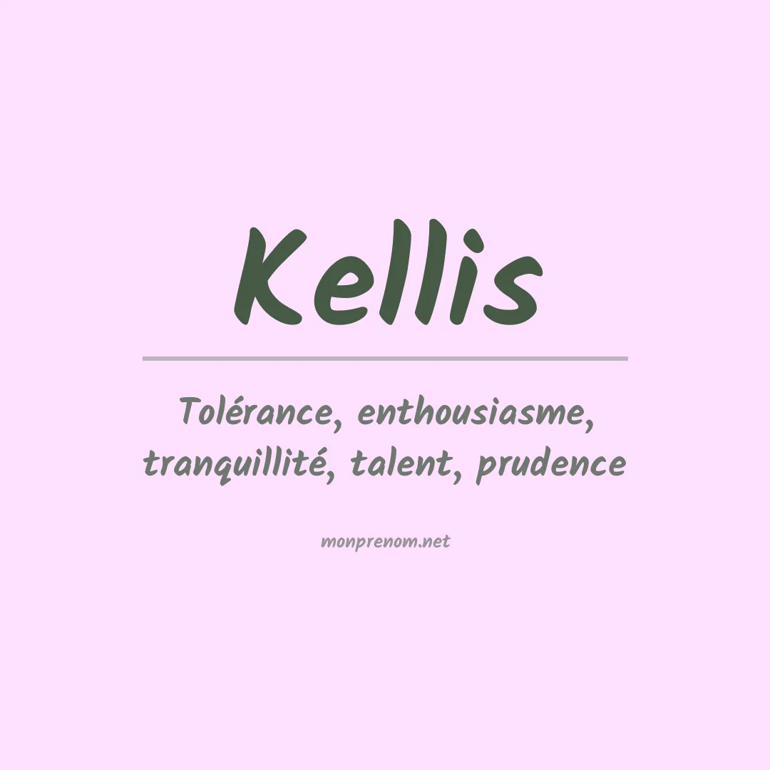 Prénom Kellis