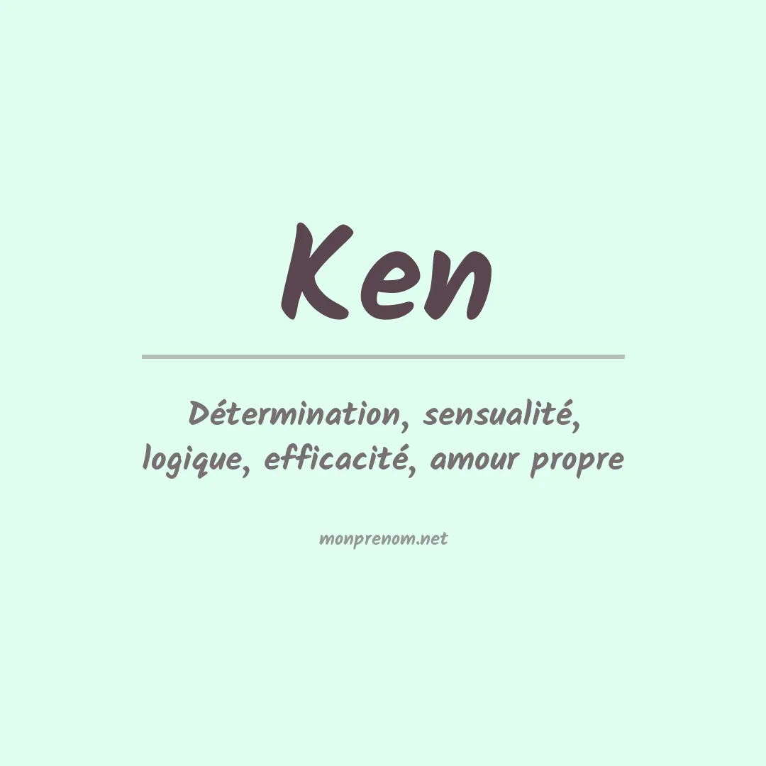 Prénom Ken