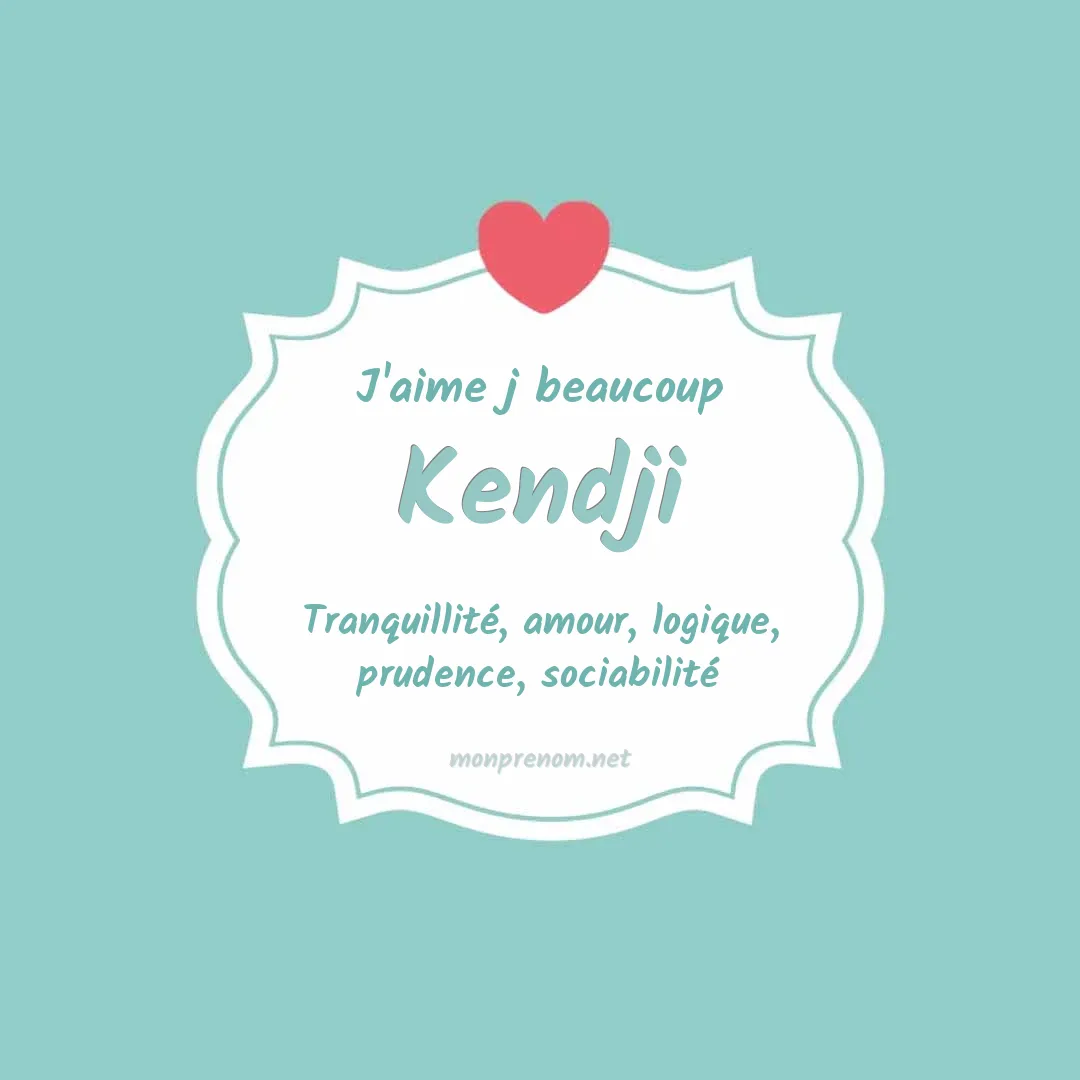 J'aime beaucoup Kendji