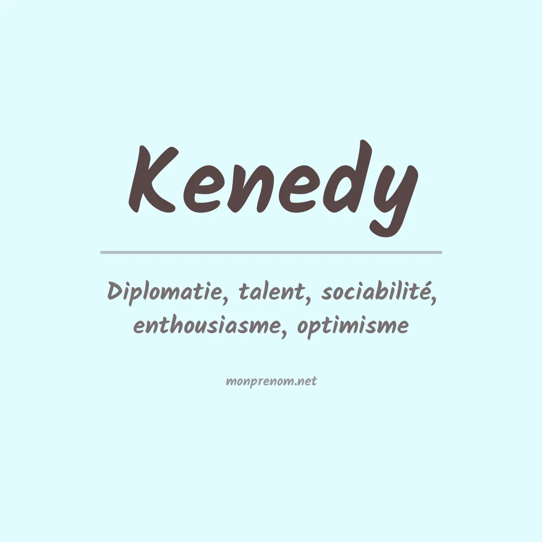 Prénom Kenedy