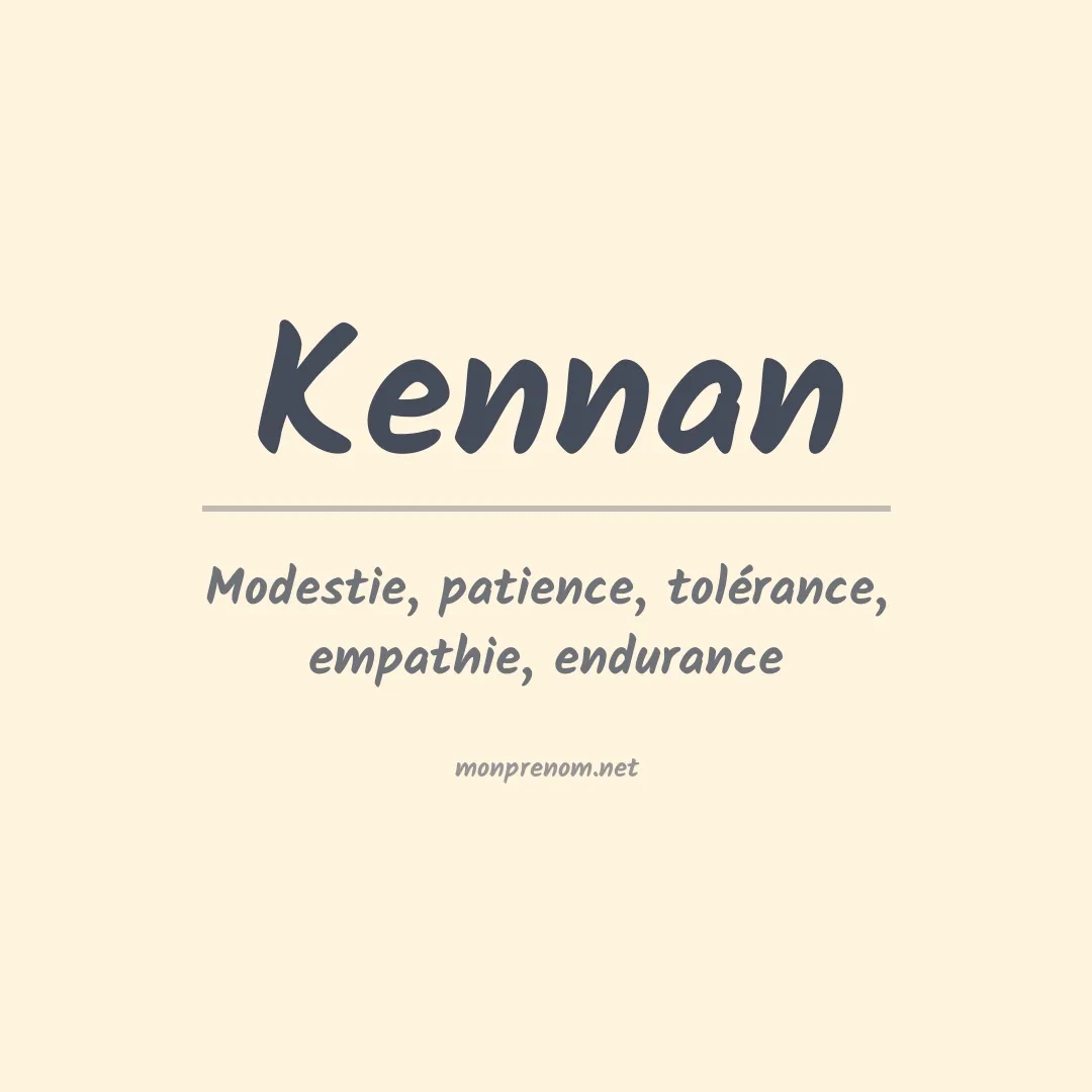 Prénom Kennan