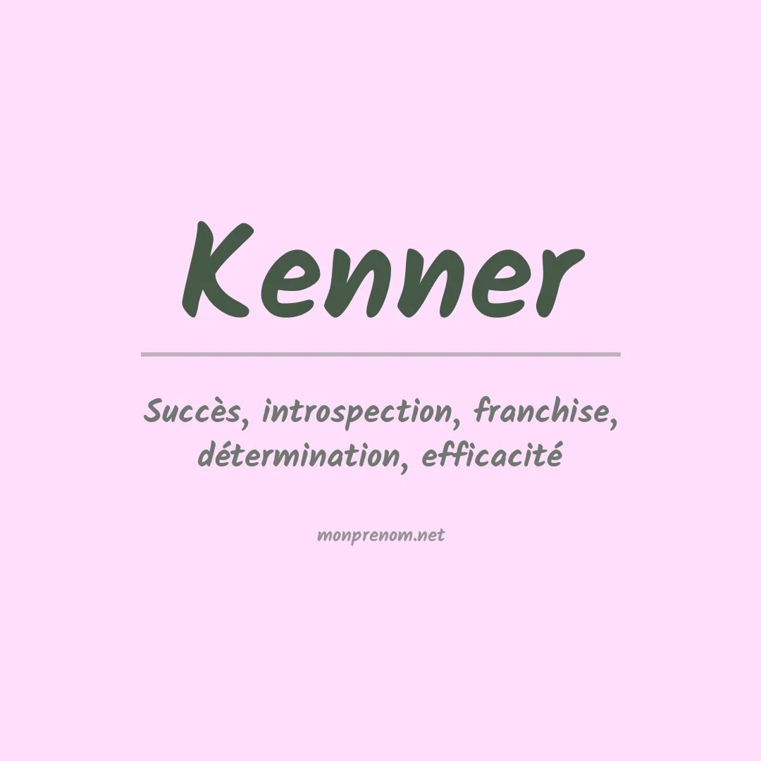Prénom Kenner