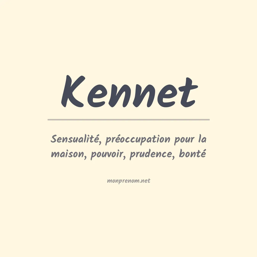 Prénom Kennet