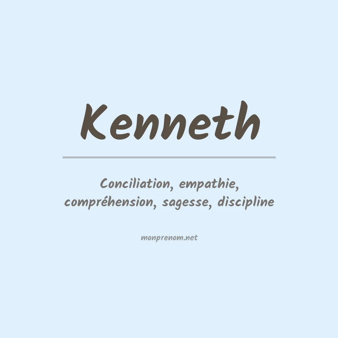 Prénom Kenneth