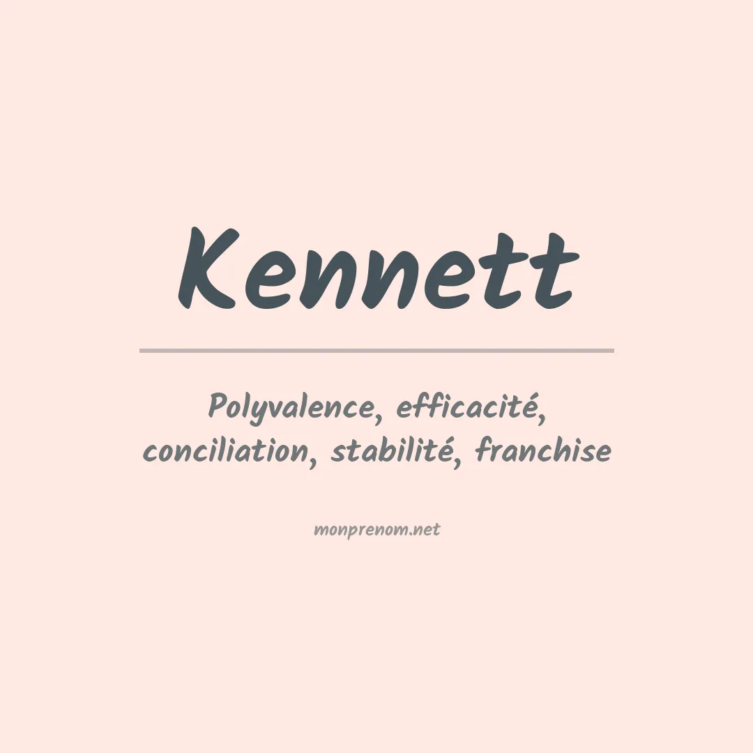 Prénom Kennett