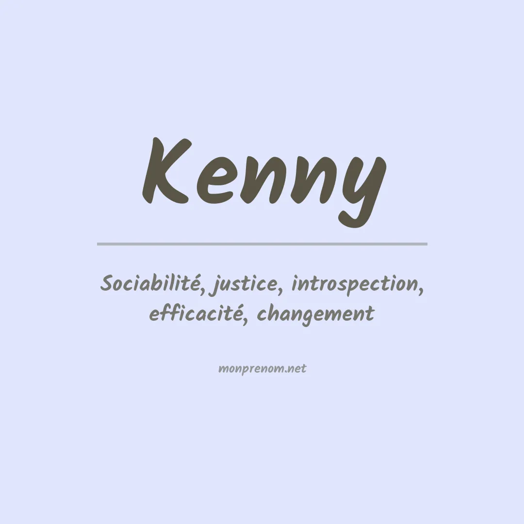 Prénom Kenny