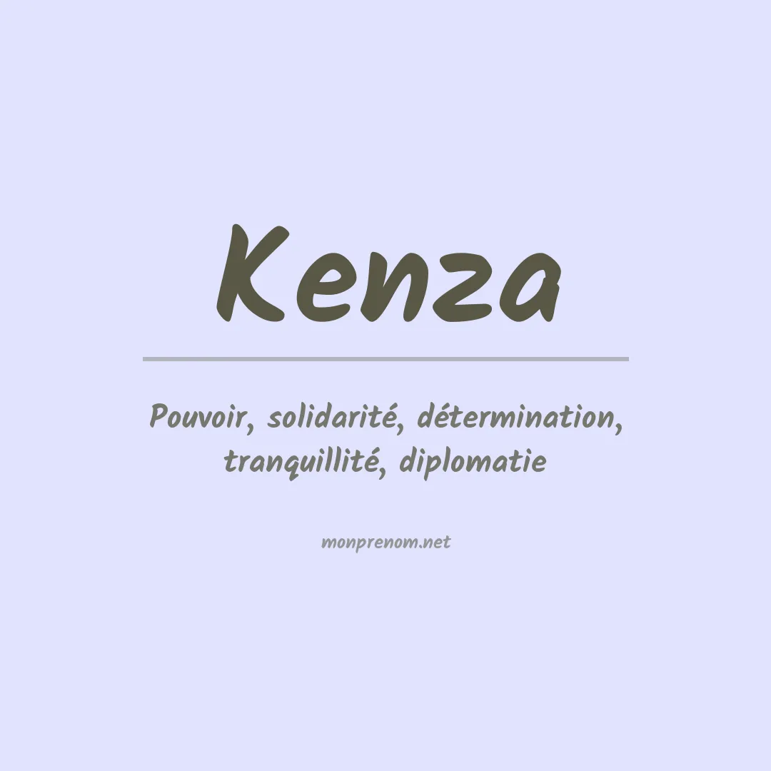 Prénom Kenza