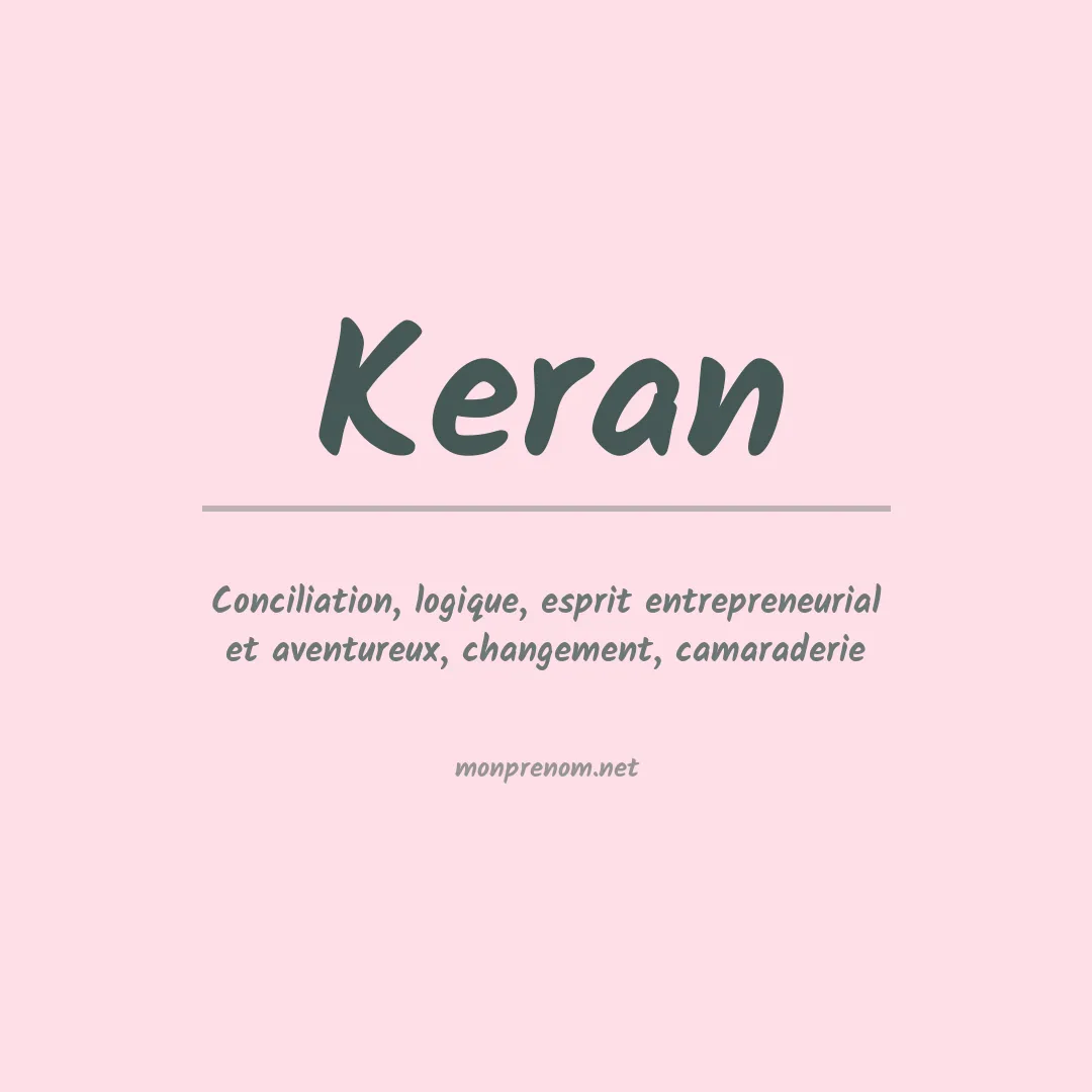 Prénom Keran