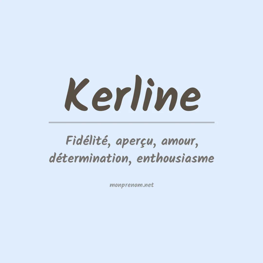 Prénom Kerline