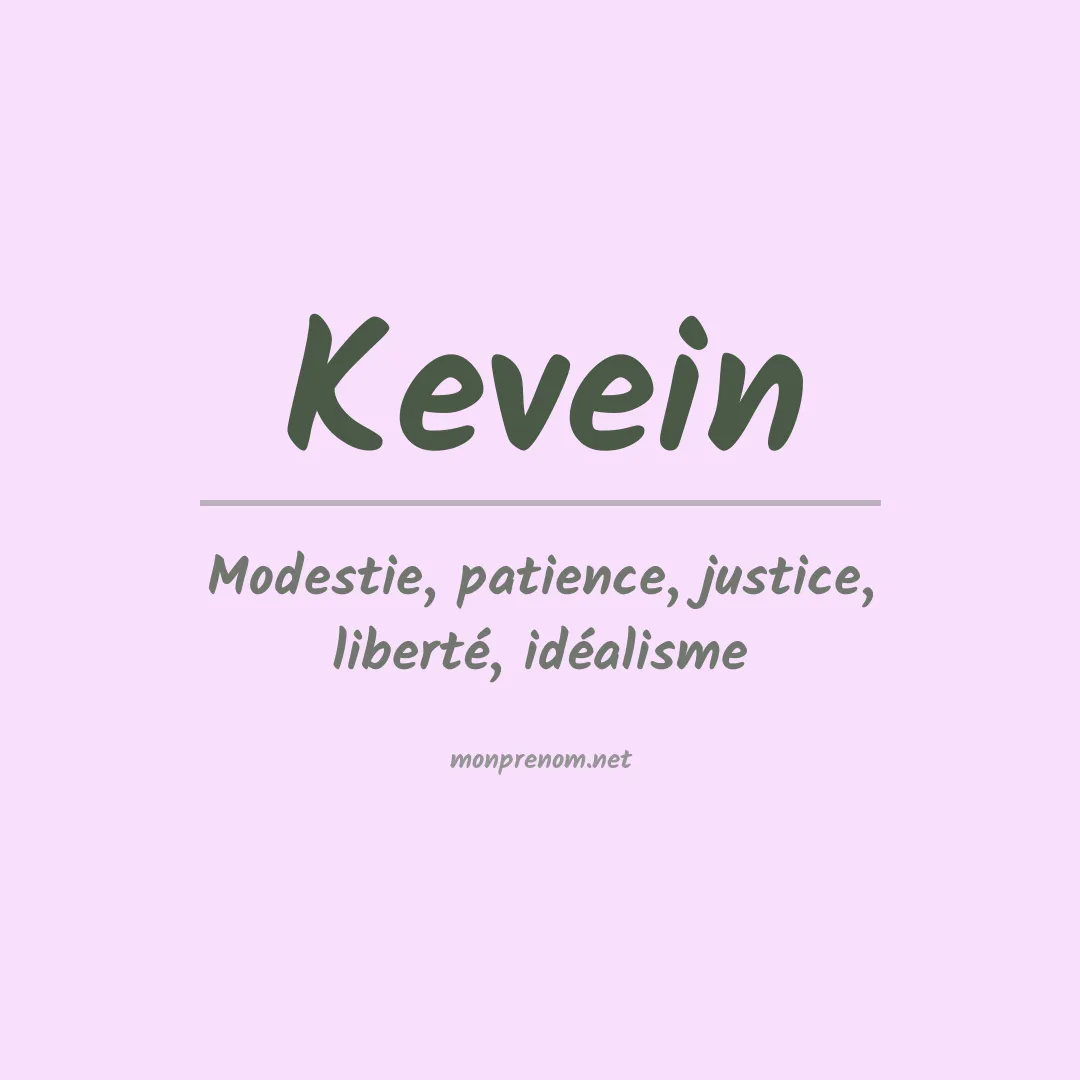 Prénom Kevein