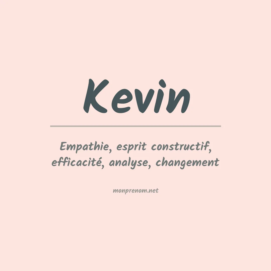 Prénom Kevin