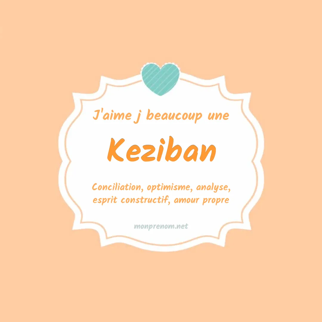 J'aime beaucoup Keziban