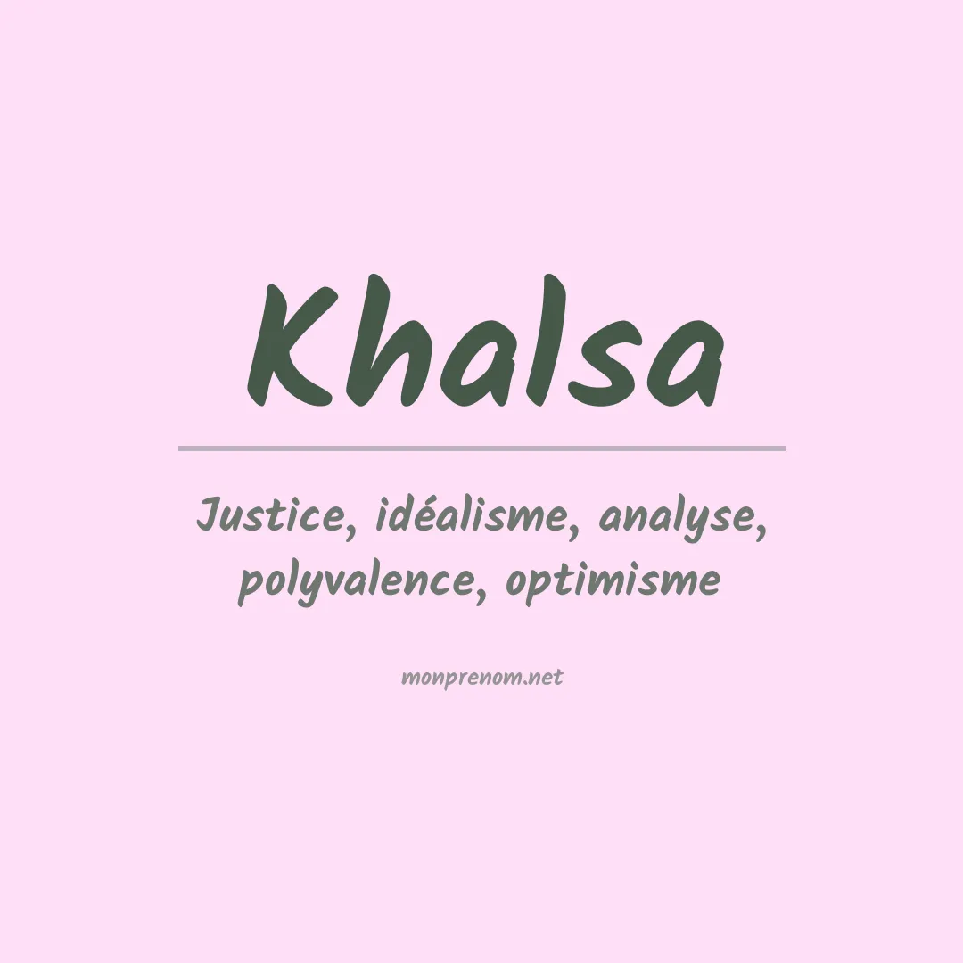 Prénom Khalsa