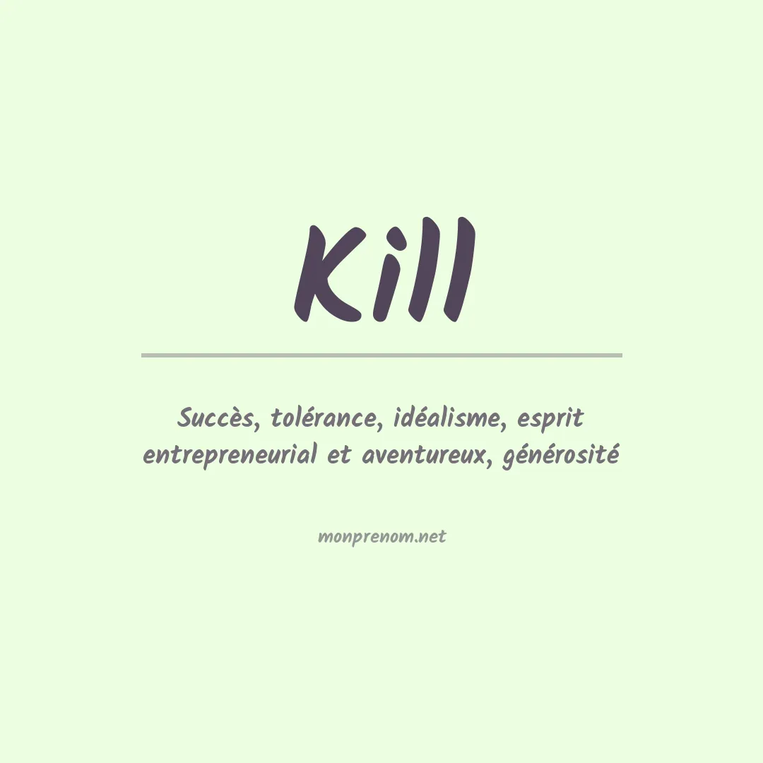 Prénom Kill