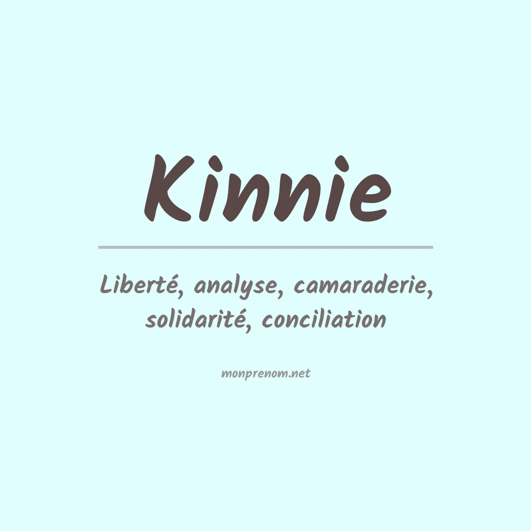 Prénom Kinnie