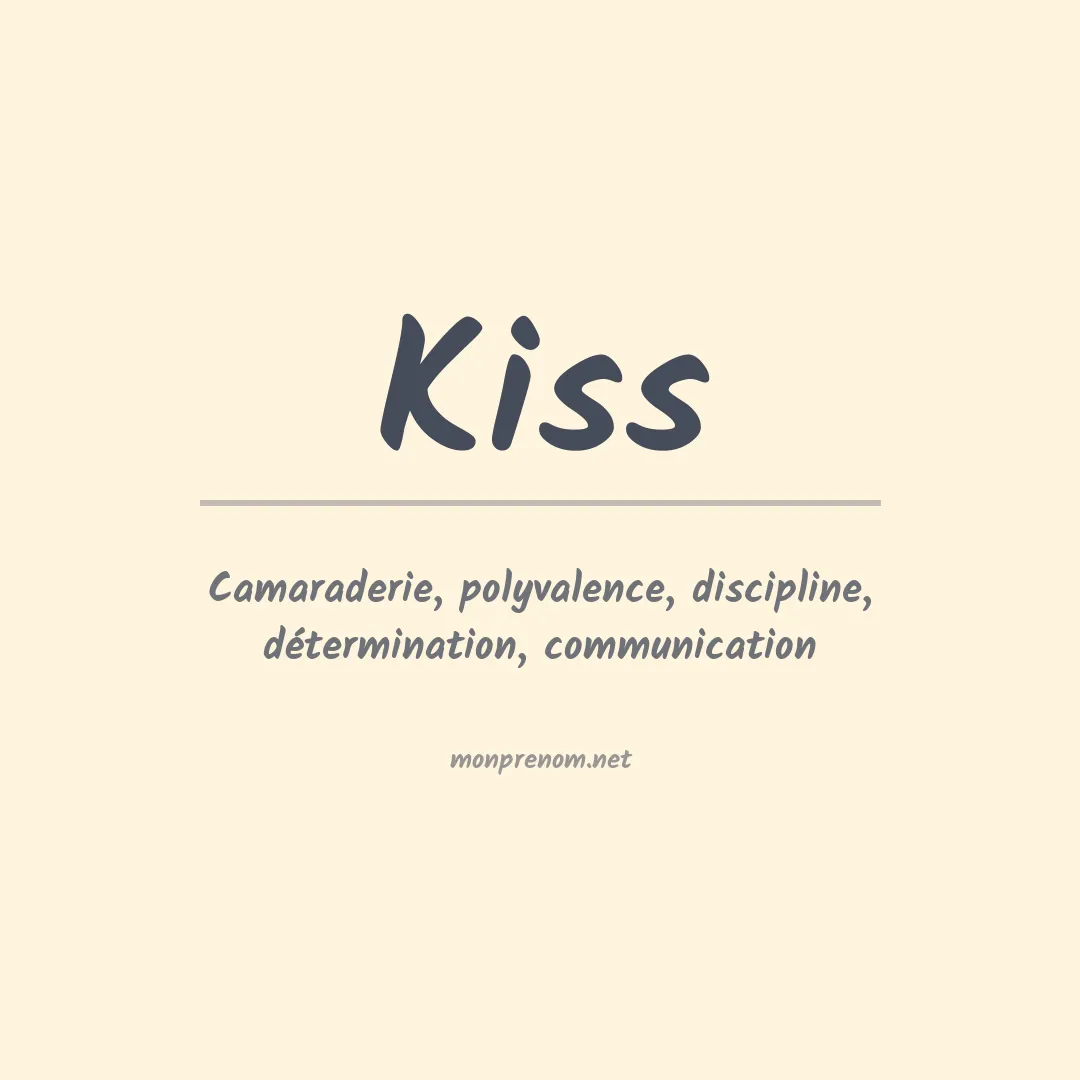 Prénom Kiss