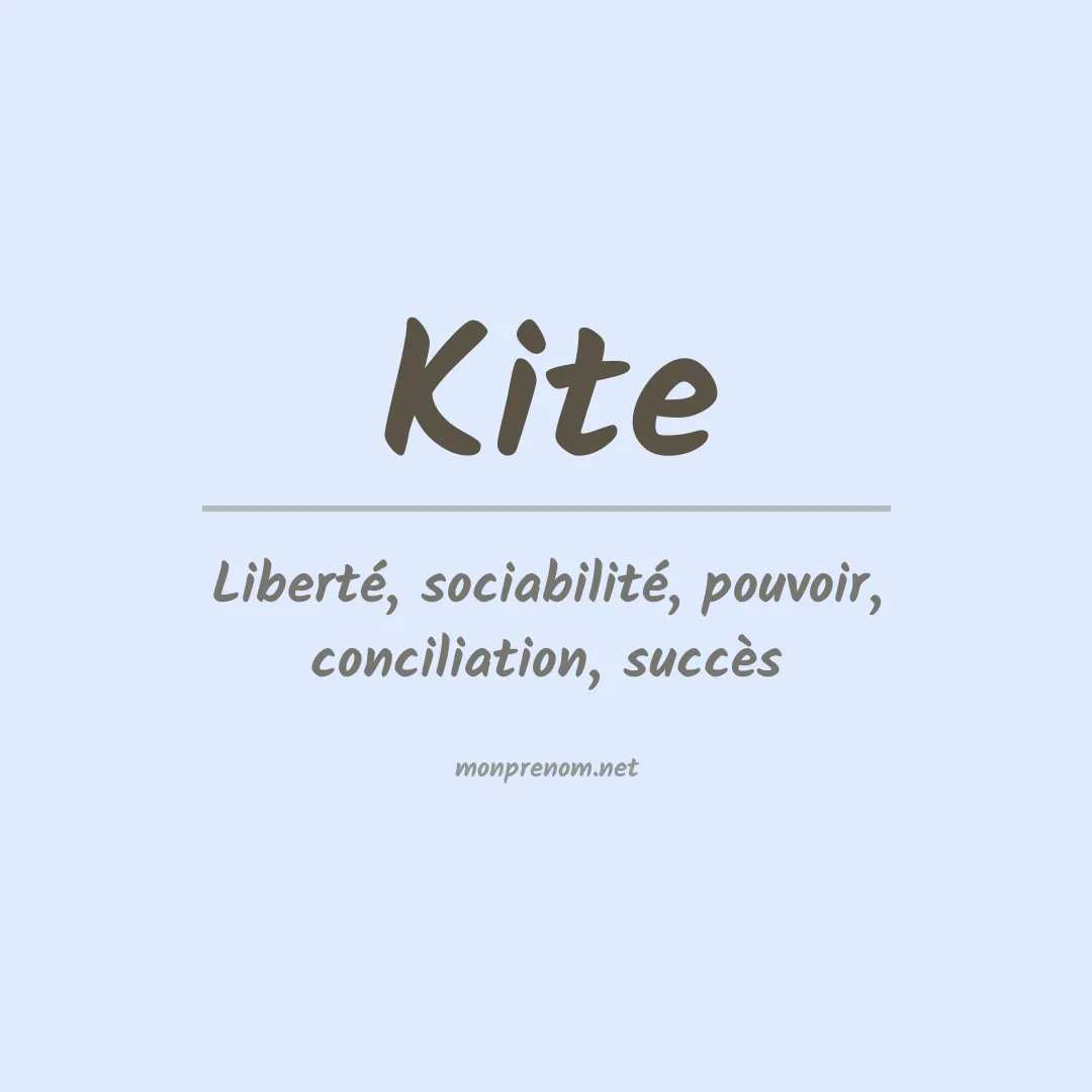 Prénom Kite