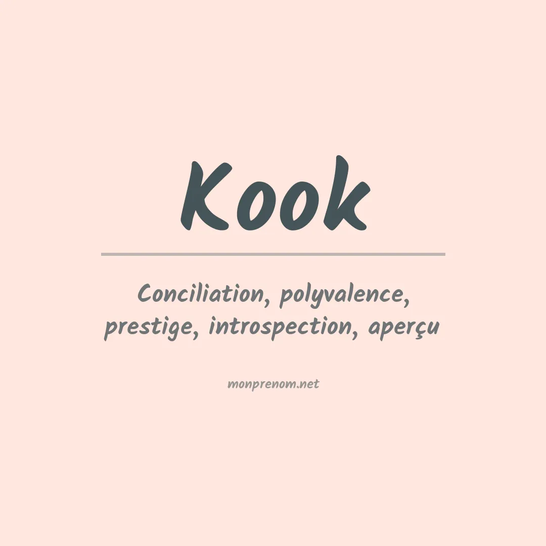 Prénom Kook