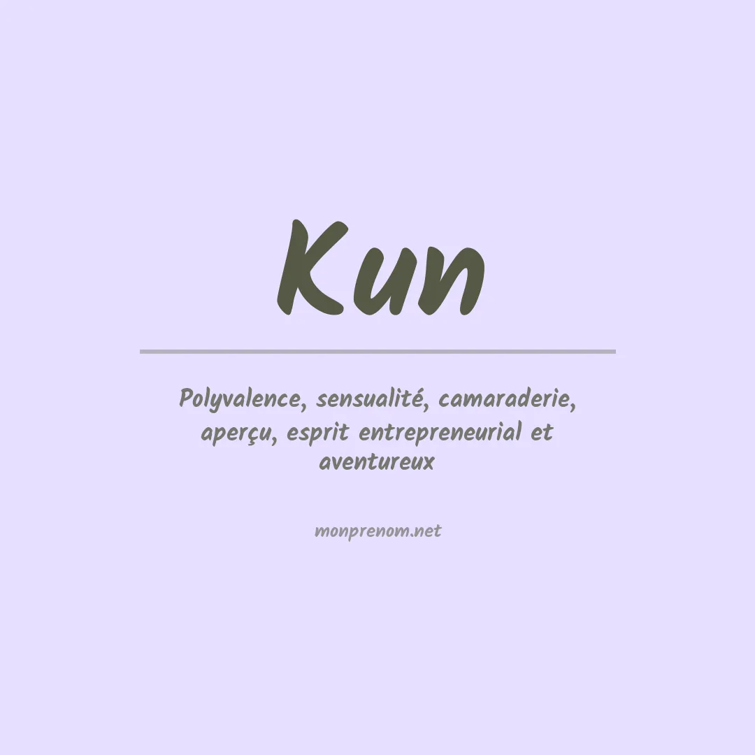 Prénom Kun
