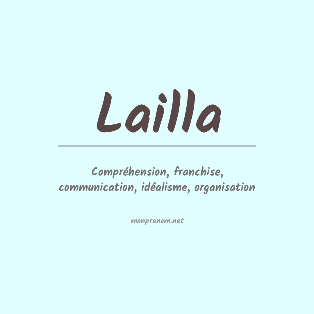 Prénom Lailla