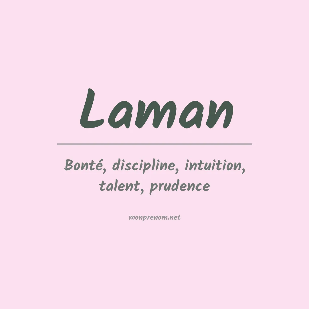 Prénom Laman
