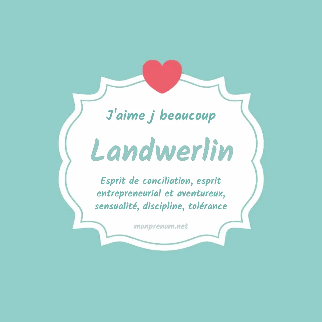 J'aime beaucoup Landwerlin