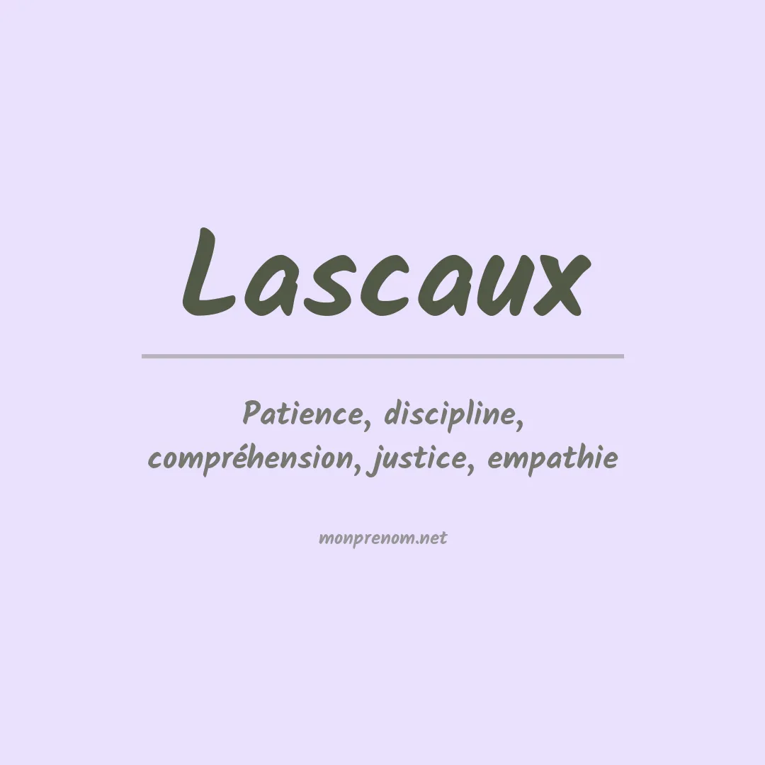 Prénom Lascaux