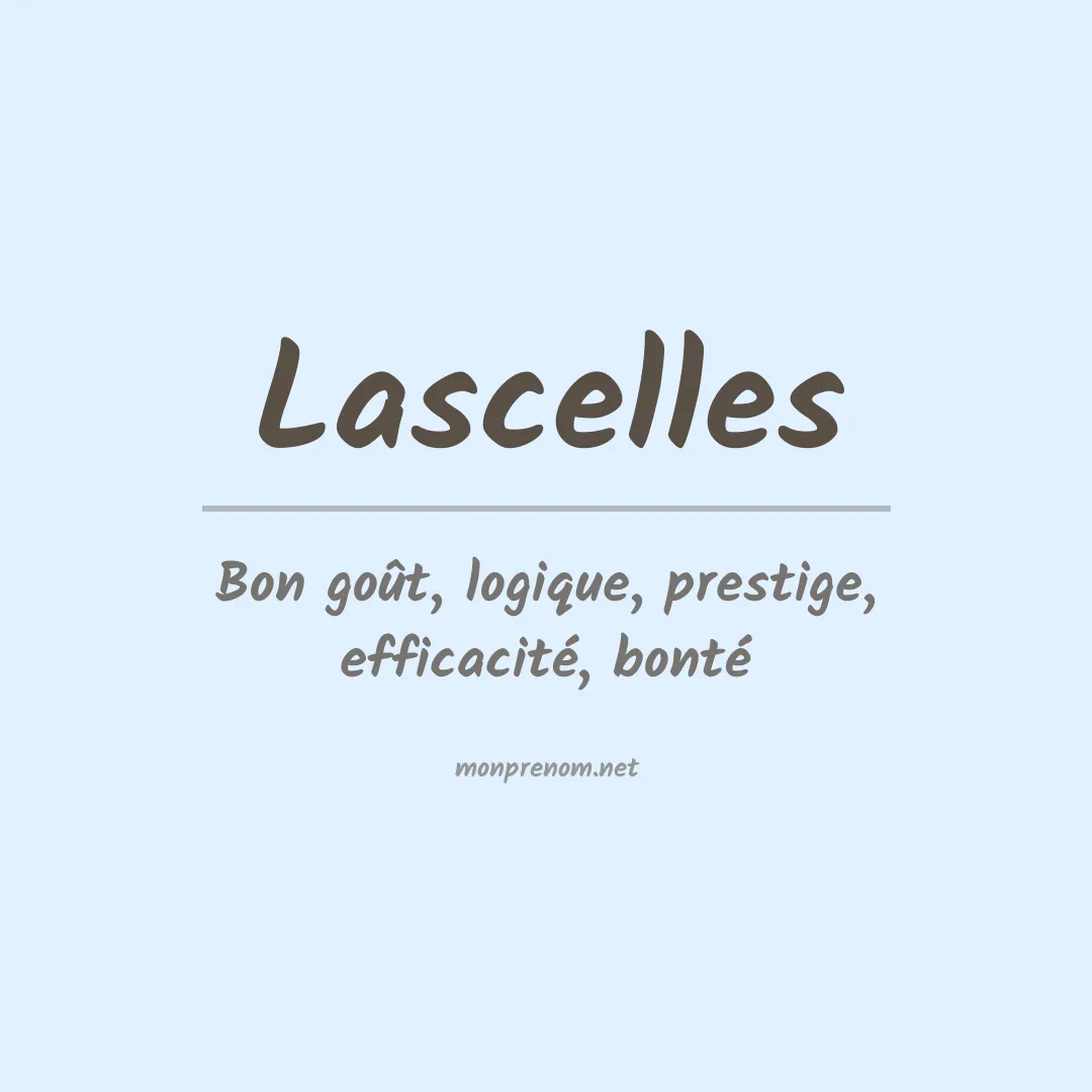 Prénom Lascelles