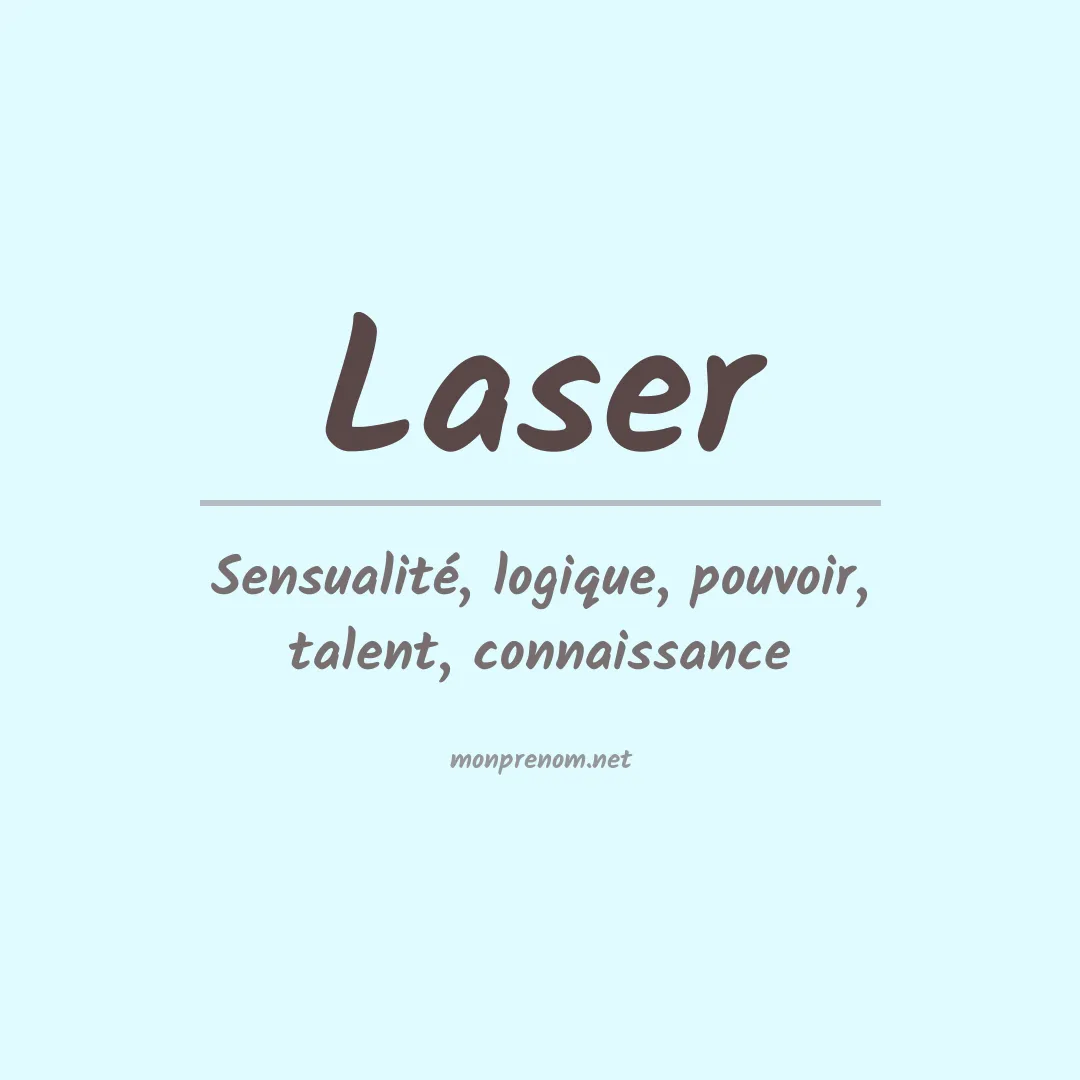 Prénom Laser