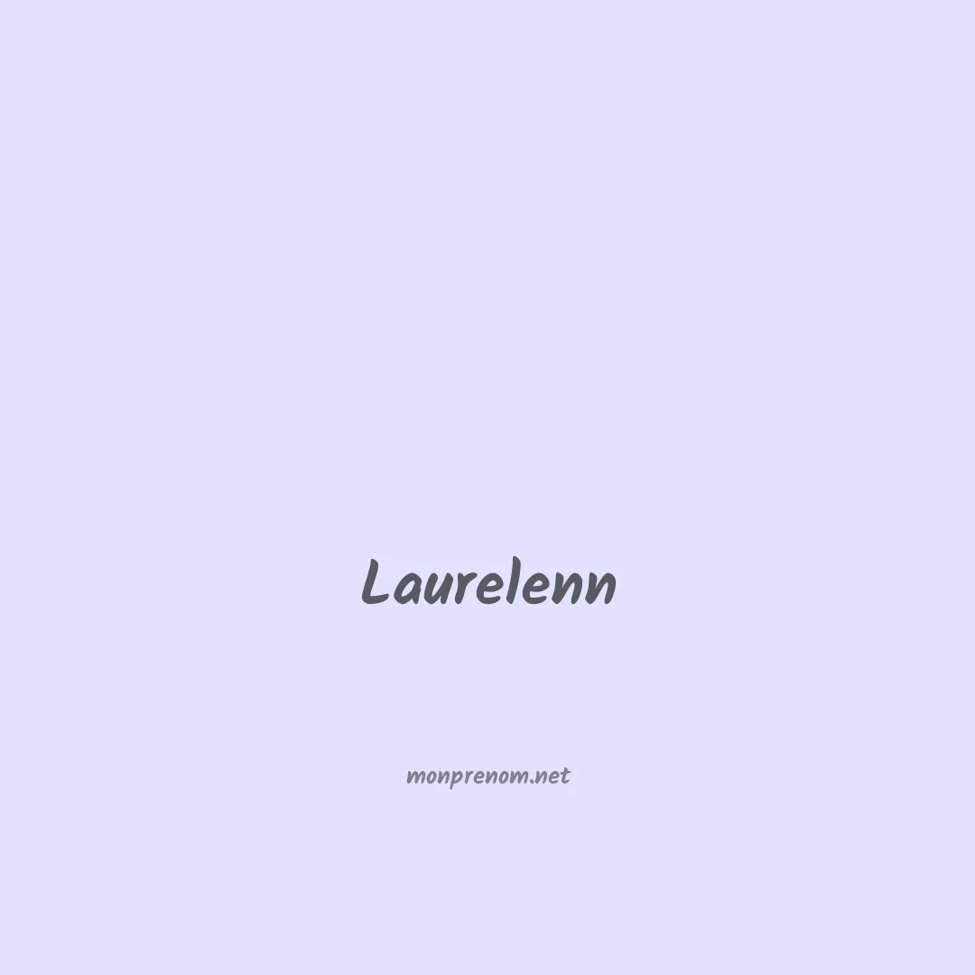 Laurelenn en chinois