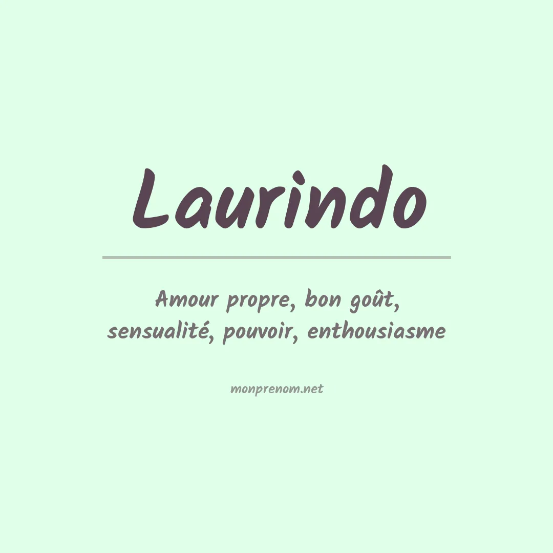 Prénom Laurindo