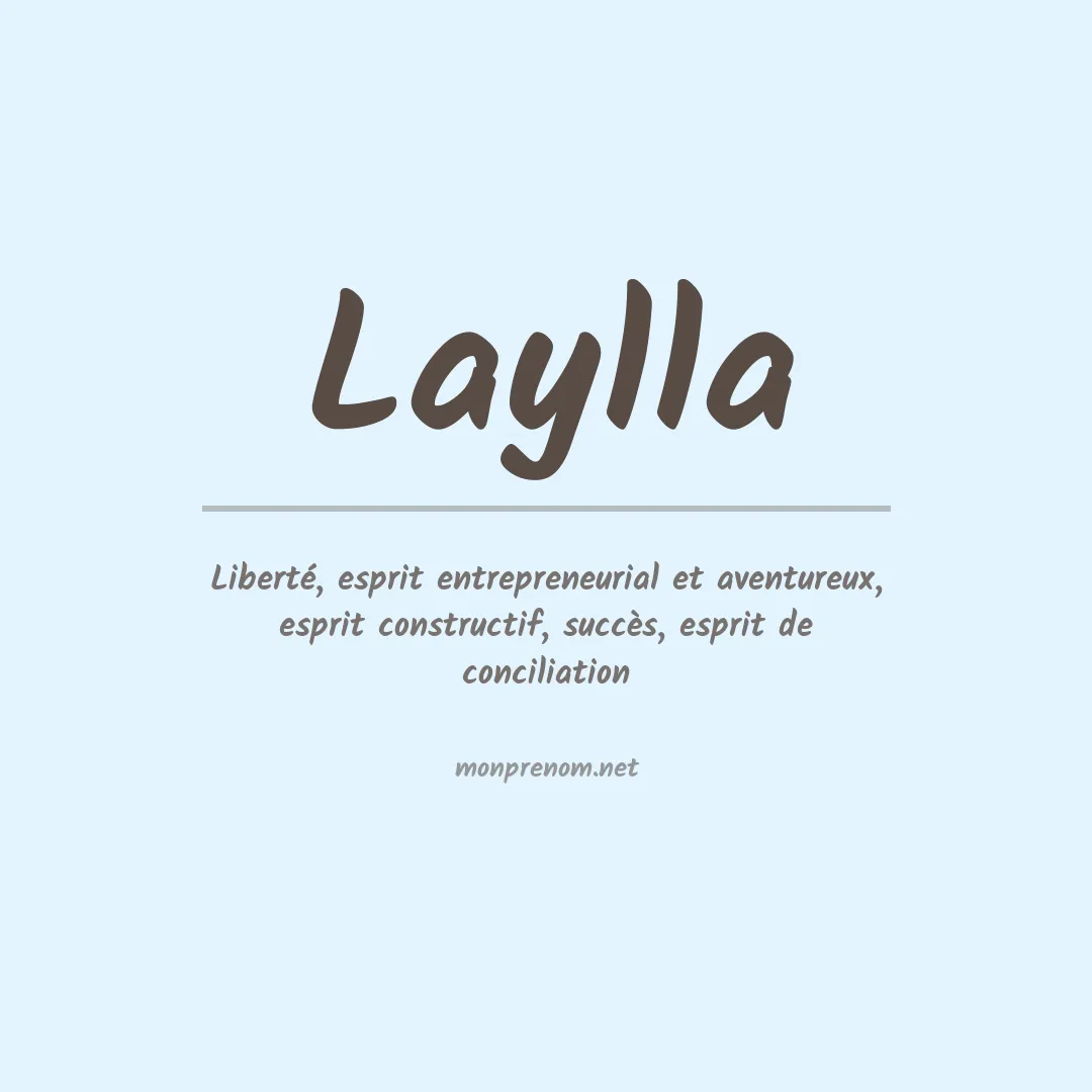 Prénom Laylla