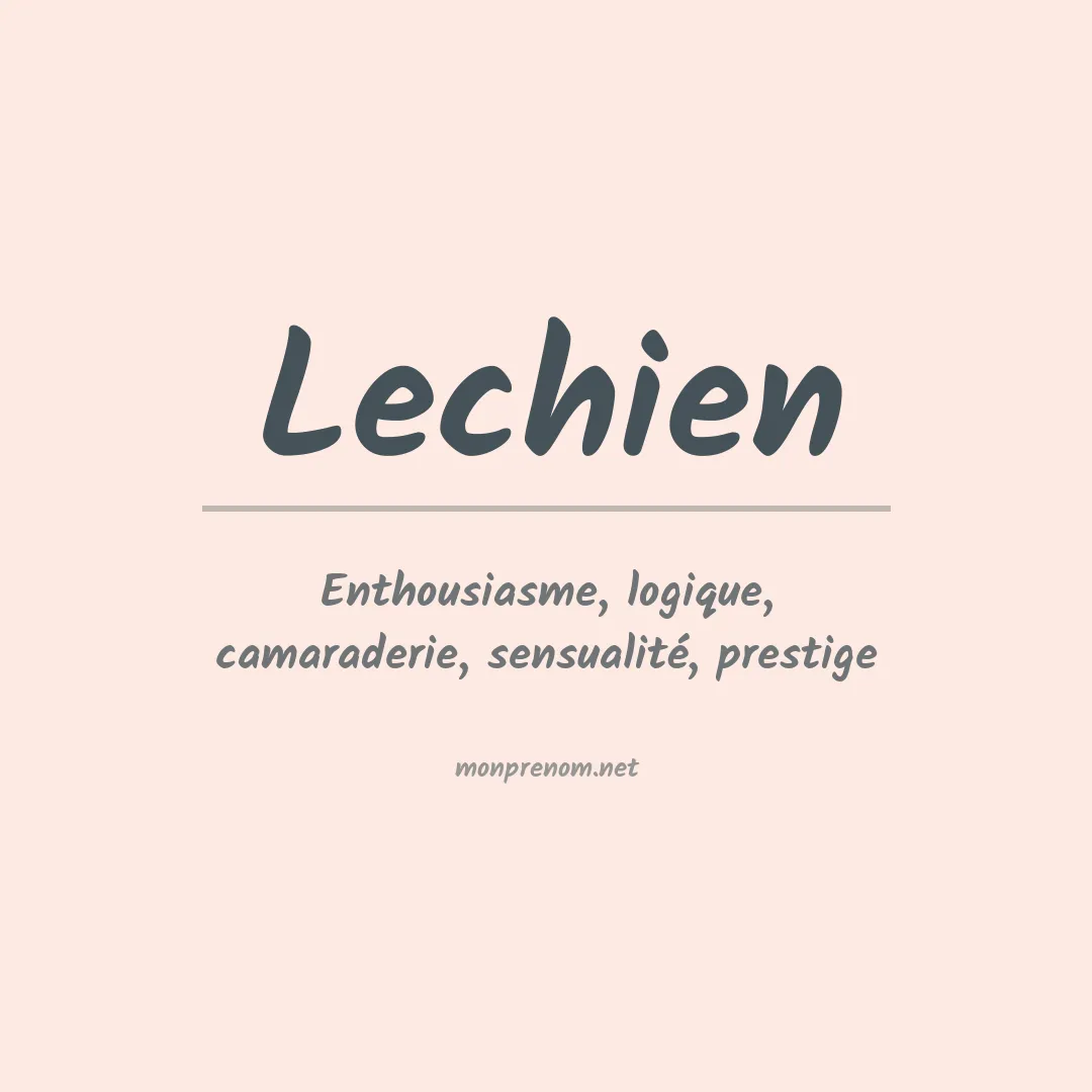 Prénom Lechien